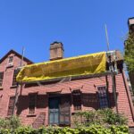 Stephen Hopkins House Under Renovation